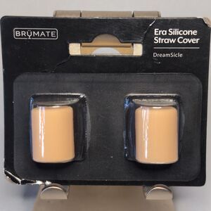 DREAMSICLE STRAW COVERS — NEW IN PACKAGE